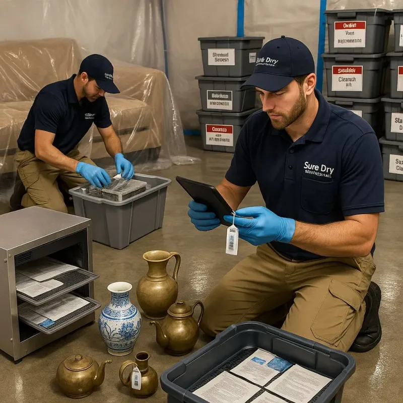 Content Protection and Restoration process in Columbiana, OH