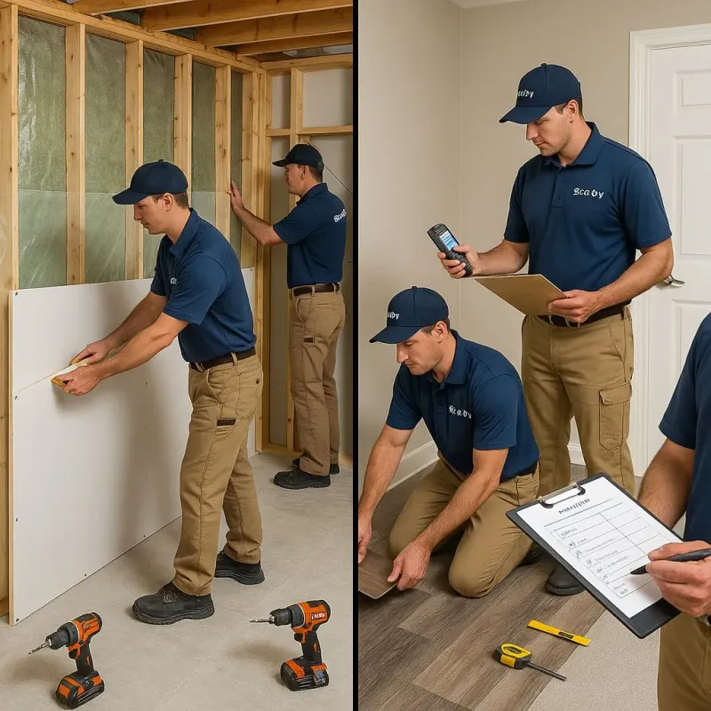 Repairs and Reconstruction process in Columbiana, OH